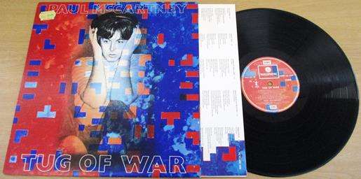 PAUL McCARTNEY Tug of War LP VINYL RECORD
