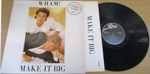 WHAM! Make it Big LP VINYL RECORD