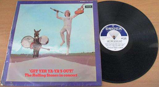 ROLLING STONES Get Yer Ya-Ya's Out YA VINYL RECORD