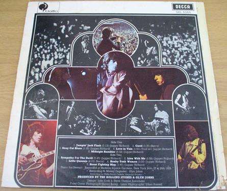 ROLLING STONES Get Yer Ya-Ya's Out YA VINYL RECORD