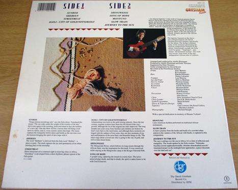 DAVID HEWITT An African Tapestry LP VINYL RECORD