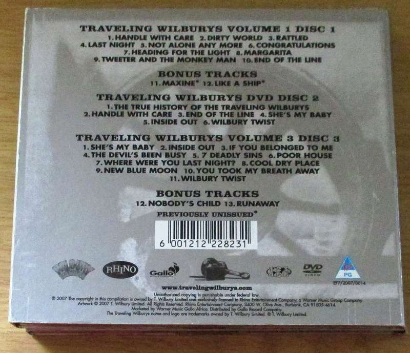 TRAVELING WILBURYS Collection 2xCD+DVD CD [Gx21]