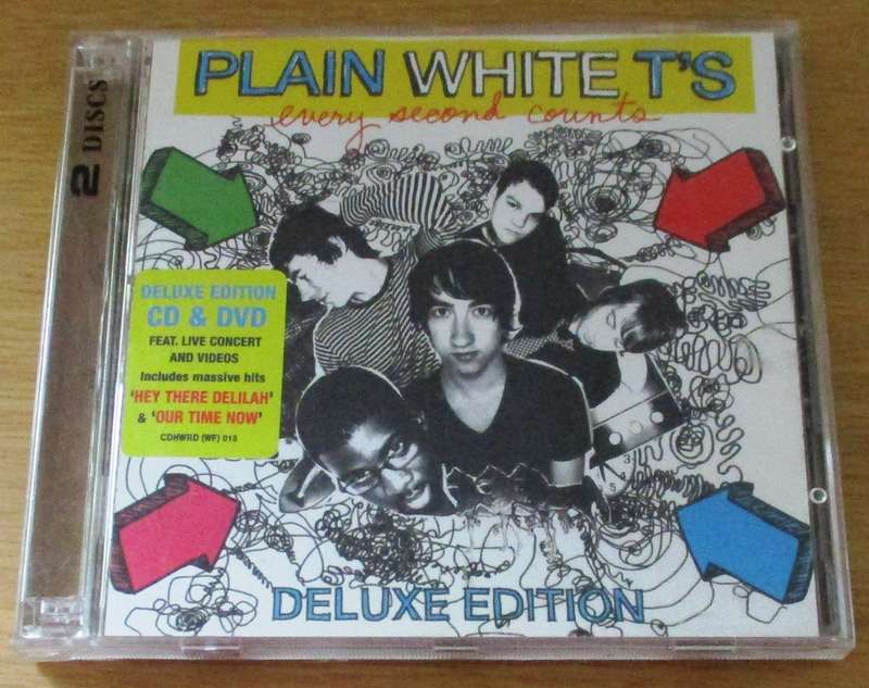 PLAIN WHITE T'S Every Second Counts CD+DVD [Gx21]