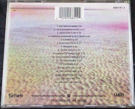 THE CURE Standing on a Beach The Singles CD