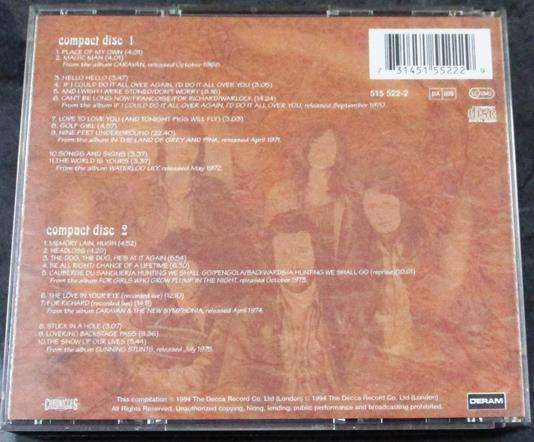 CARAVAN Canterbury Tales The Best of 2xCD FATBOX