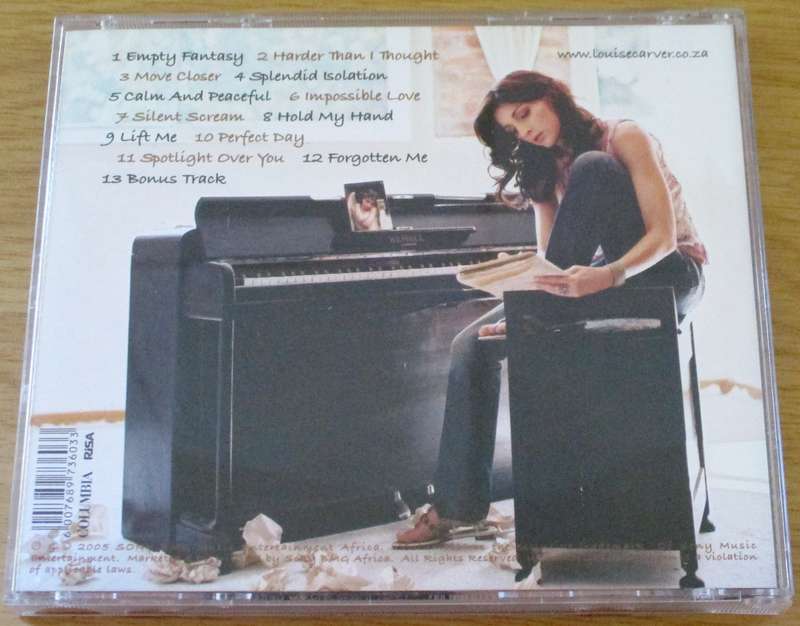 LOUISE CARVER Silent Scream CD [Gx20]