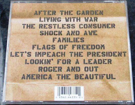 NEIL YOUNG Living with War CD