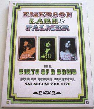 EMERSON LAKE and PALMER The Death of a Band Isle of Wight Festival 1970 DVD