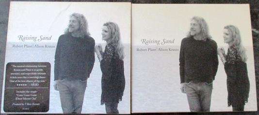ROBERT PLANT + ALISON KRAUSS Raising Sand Digipak CD