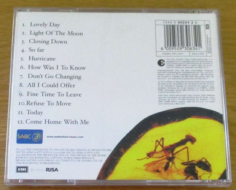 WATERSHED Wrapped in Stone CD [Gx19]