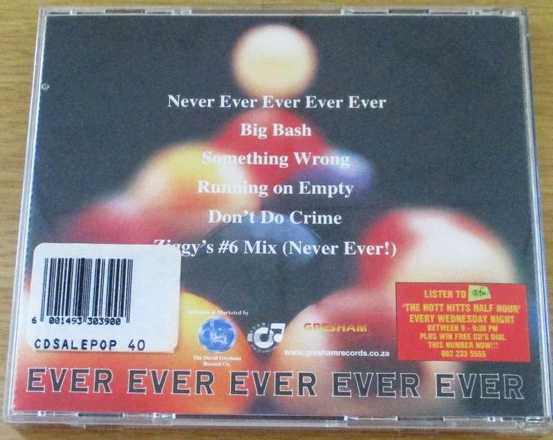 WONDERBOOM Never Ever Ever Ever CD [Gx19]