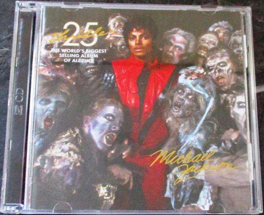 MICHAEL JACKSON Thriller with Bonus Tracks CD + DVD