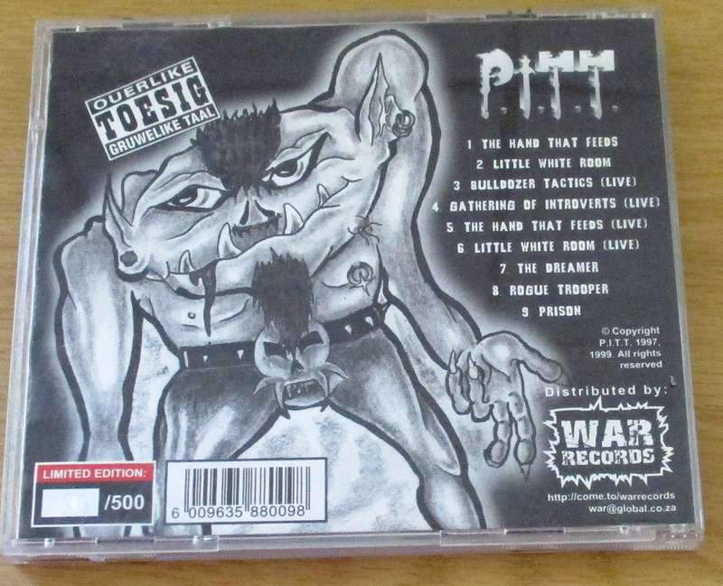 P.I.T.T. Three and a Half Years in the P.I.T.T. A Collection CD [Gx19] With sword in spine