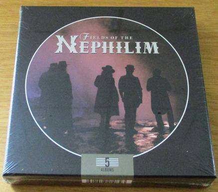 FIELDS OF THE NEPHILIM 5 Albums 5xCD BOX SET