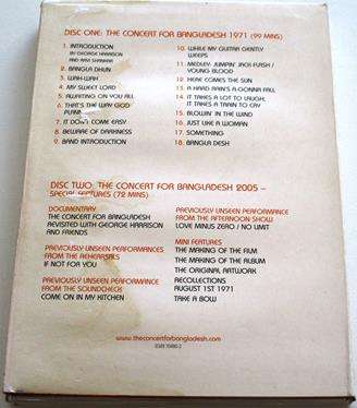 THE CONCERT FOR BANGLADESH George Harrison and Friends DVD