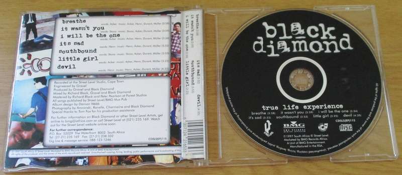 BLACK DIAMOND True Life Experience CD [Gx18]