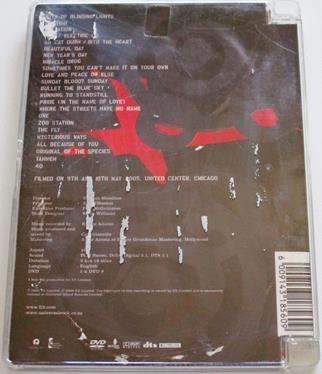 U2  Vertigo Live from Chicago 05 DVD