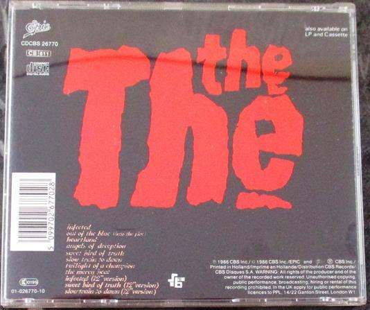 THE THE Infected CD Matt Johnson