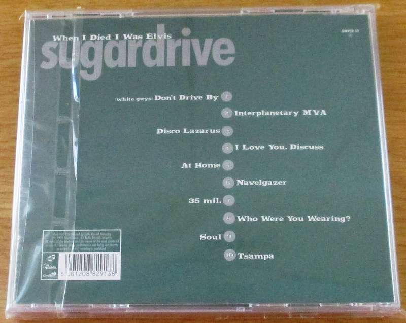 SUGARDRIVE When I Died I Was Elvis CD [Gx18]