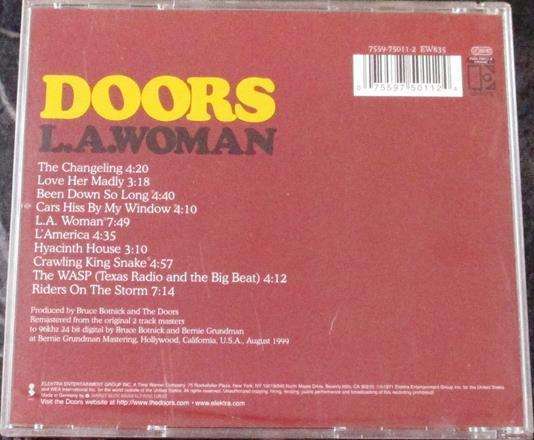 THE DOORS L.A. Woman Digitally Remastered CD