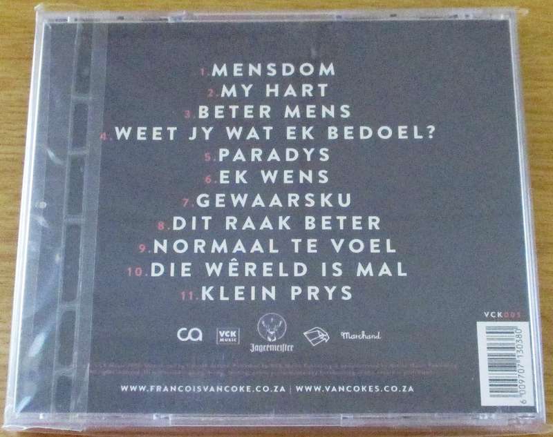 FRANCOIS VAN COKE Hierdie is die Lewe CD [Gx17]