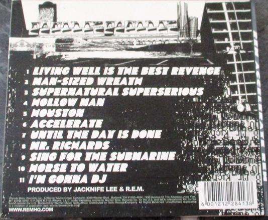R.E.M. Accelerate CD