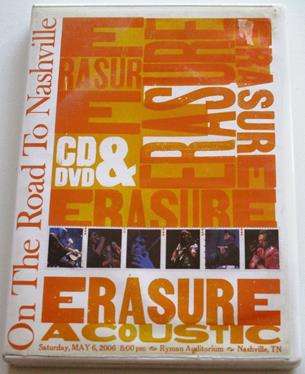 ERASURE The Road to Nashville CD+DVD