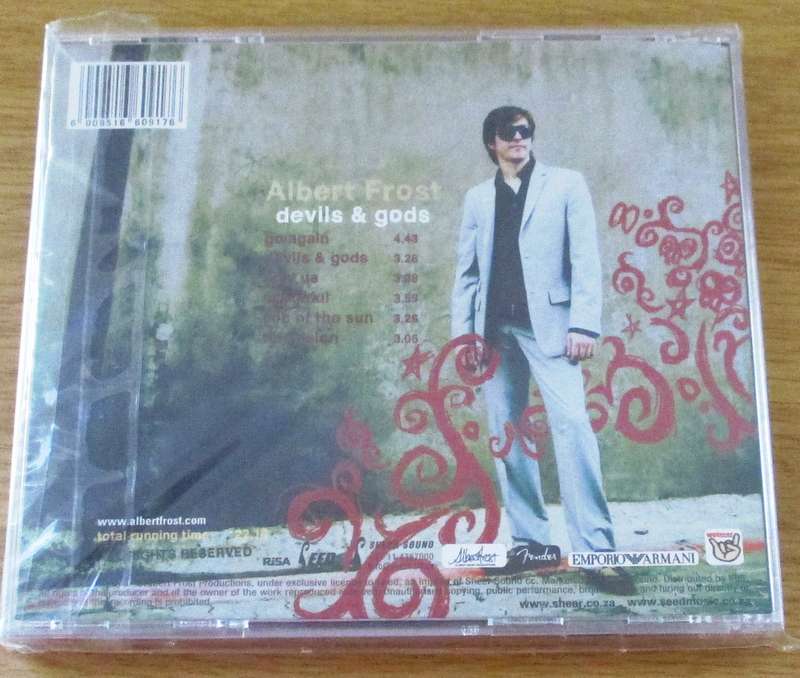 ALBERT FROST Devils & Gods CD [Gx17]