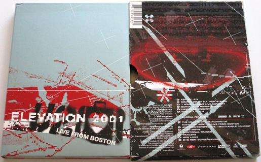U2 Elevation 2001 Live from Boston DVD
