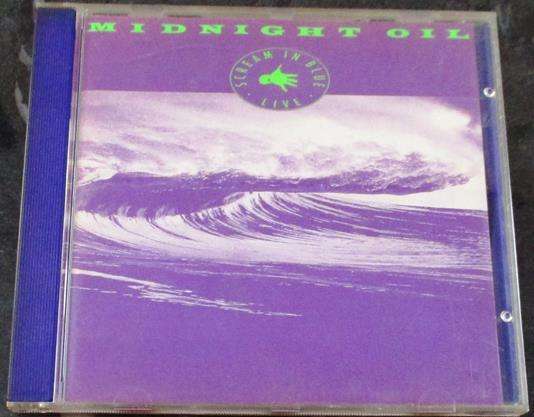 MIDNIGHT OIL Scream in Blue Live CD [Gx36]