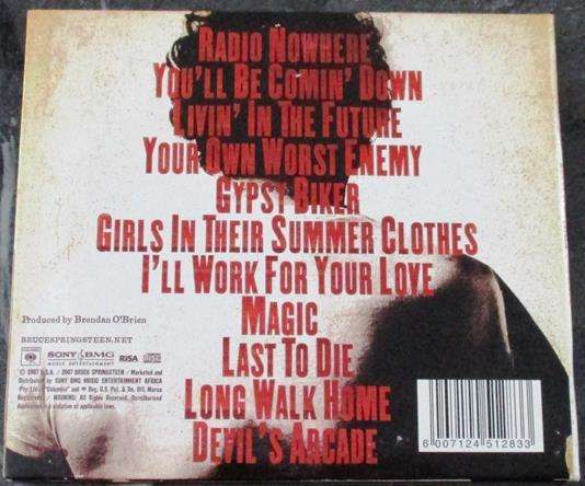 BRUCE SPRINGSTEEN Magic CD [Gx36]