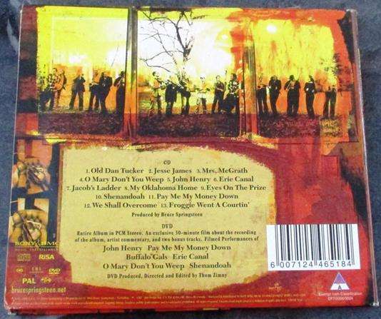 BRUCE SPRINGSTEEN We Shall Overcome The Seeger Sessions CD+DVD [Gx36]