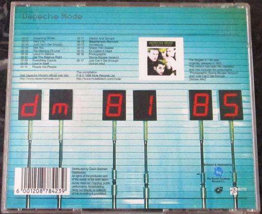 DEPECHE MODE The Singles 81>85  [Gx36]