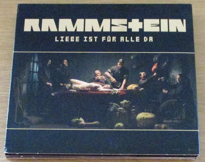 RAMMSTEIN Liebe Ist Fur Alle Da Digipak CD [Vx1]