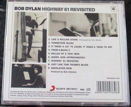 BOB DYLAN Highway 61 Revisited CD  [Gx36]