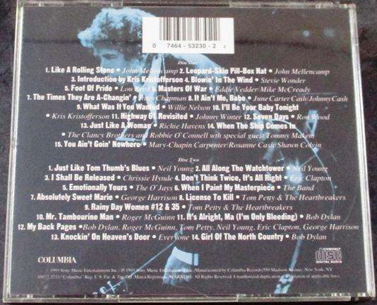 BOB DYLAN The 30th Anniversary Concert Celebration 2xCD FATBOX [Gx36]