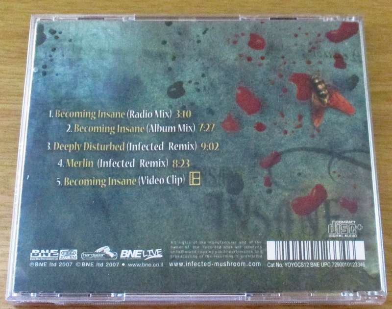 INFECTED MUSHROOM Becoming Insane CD (Vx4]
