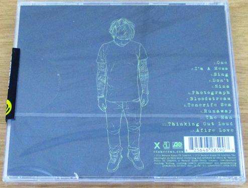 ED SHEERAN X Multiply CD