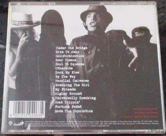 RED HOT CHILI PEPPERS Greatest Hits CD [Gx36]
