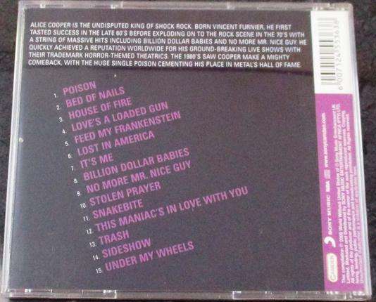 ALICE COOPER The Best of CD [Gx36]