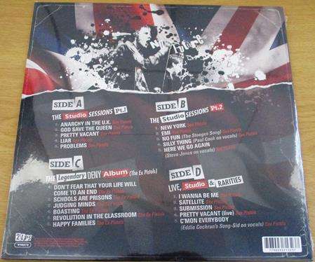 The Many Faces Of SEX PISTOLS (Studio Sessions, Live Gigs & Rarities) Coloured 2xLP Vinyl Record