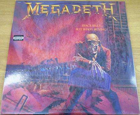 MEGADETH Peace Sells But Whos Buying? LP VINYL Record