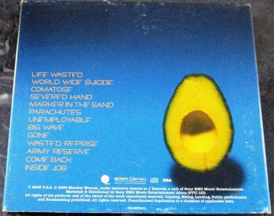 PEARL JAM Pearl Jam CD [Gx36]