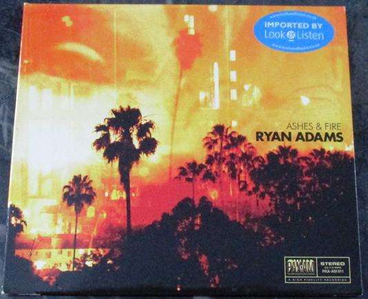 RYAN ADAMS Ashes & Fire CD [Gx36]