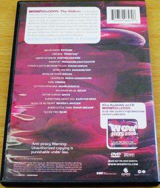 WOW HITS 2005 Christian Artist and Videos DVD