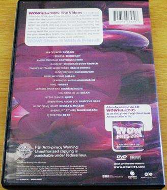 WOW HITS 2005 Christian Artist and Videos DVD