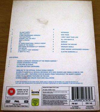 DURAN DURAN Greatest Videos 2xDVD