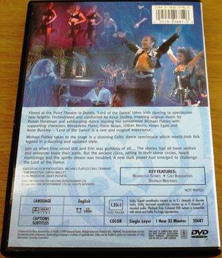 MICHAEL FLATLEY  Lord of the Dance DVD  [BBOX 5]