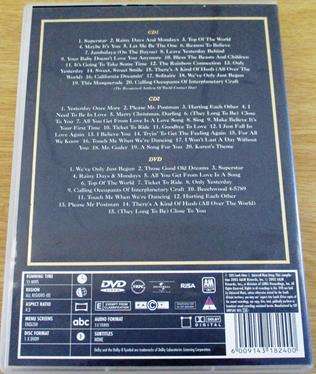 CARPENTERS Gold Greatest Hits Anniversary Edition 2xCD+DVD
