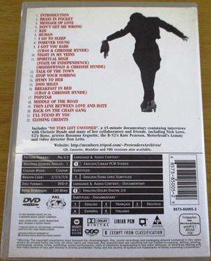 THE PRETENDERS Greatest Hits DVD